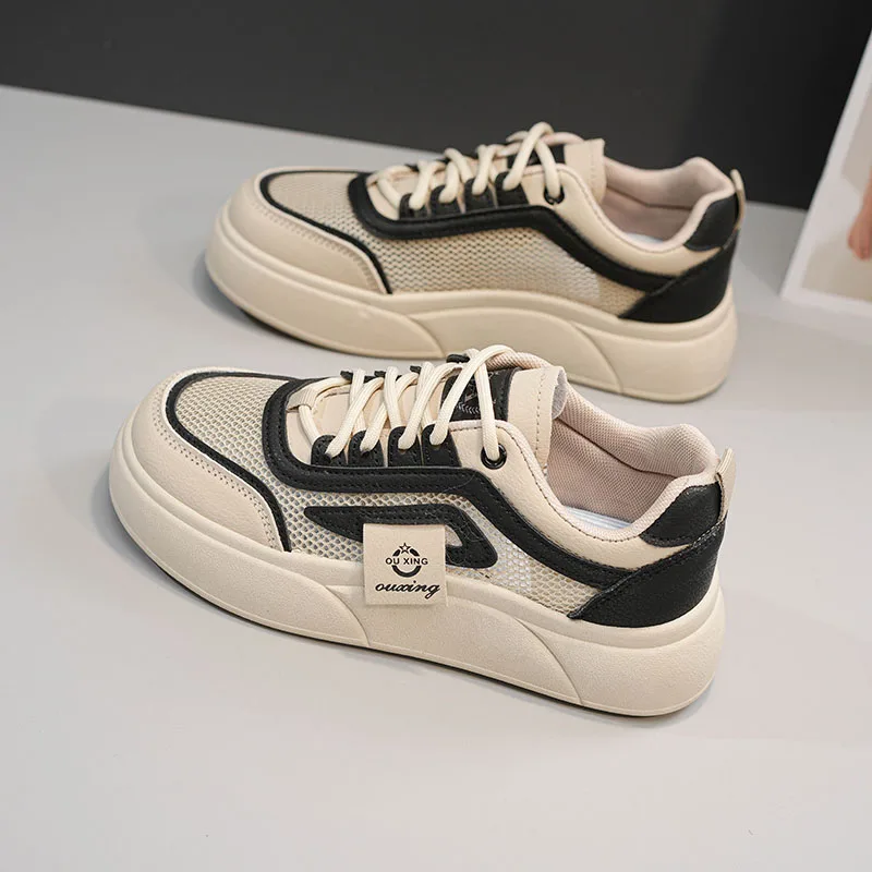 Women's Shoes New Summer Fashion Trend Women's Sneaker Casual Sports Shoes Flat Breathable Soft Comfortable Non-slip Mesh Shoes