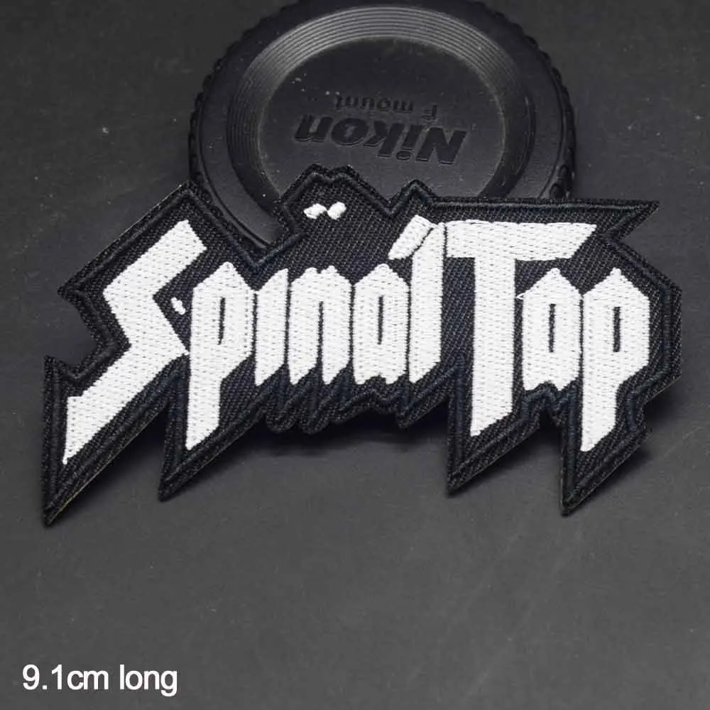 Rock N Roll Music Embroidered Iron-On Patch