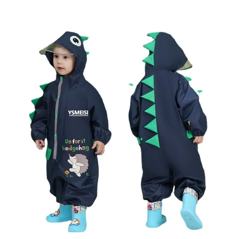 Children's Raincoat Kindergarten Poncho for Primary School Students Baby Rain Gear Dinosaur Raincoat Kids Rain Coat Poncho raincoat poncho