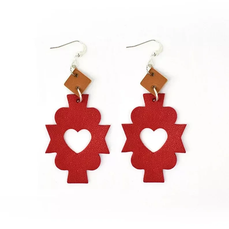 Earring Wood Die Cuts Handmade Scrapbooking Diy Craft Leather Mold Cut