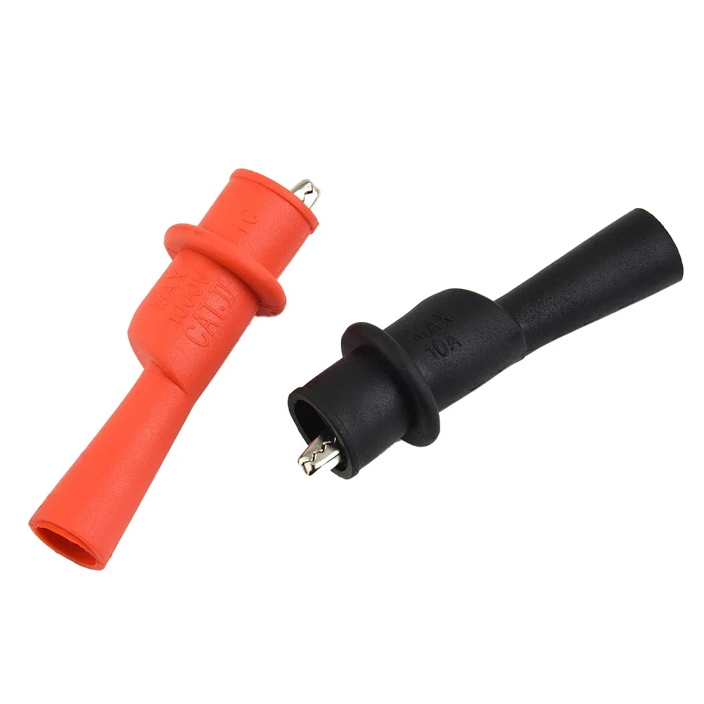 Multimeter test clip high quality accessories clamp measuring tools multimeter wire tips test clip AC DC 10A 1000V antiskid