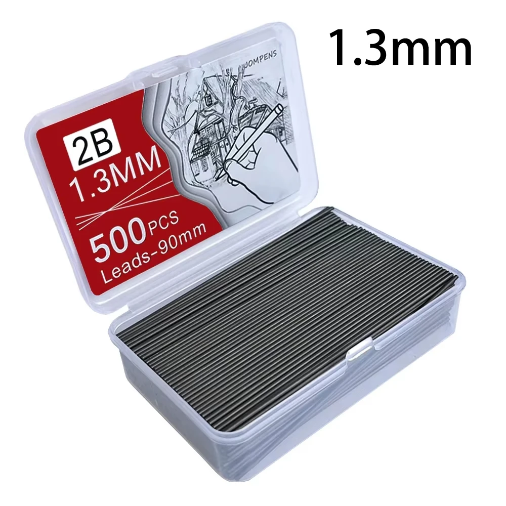 A box full of 0.5/0.7/0.9/1.3/2.0mm HB, high-quality shatterproof lead core, office and study supplies 5