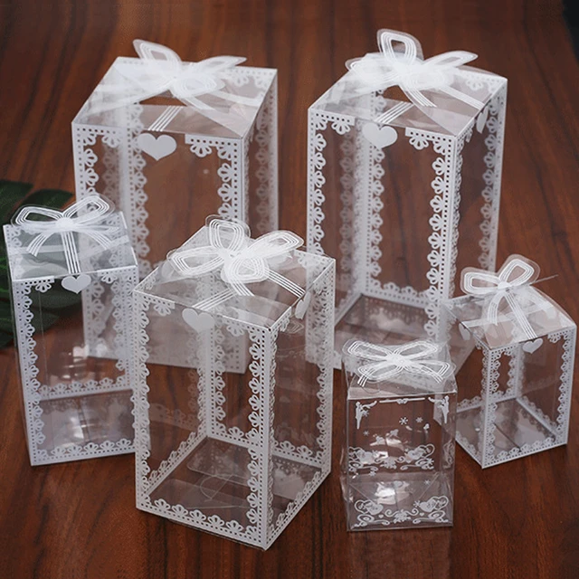  Clear Boxes For Favors