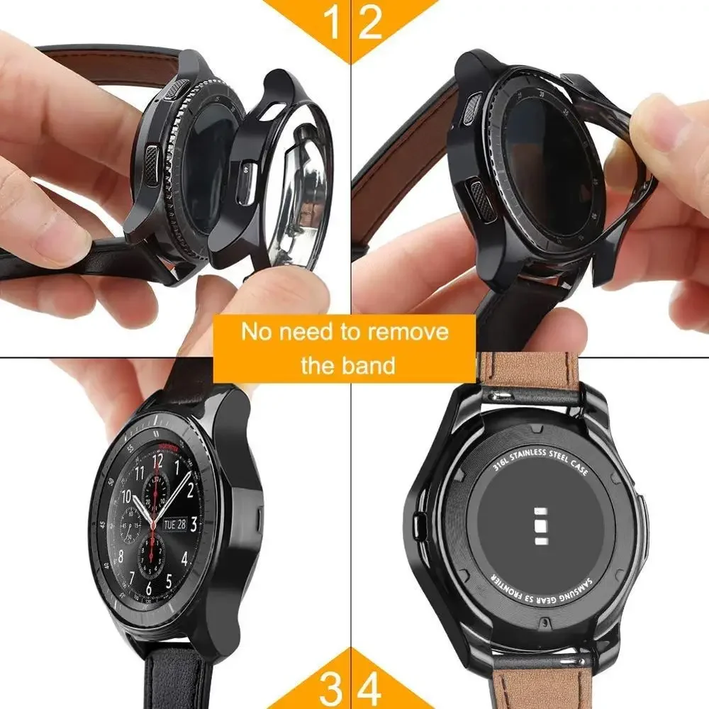 TPU Plated Screen Protector Bumper Cover