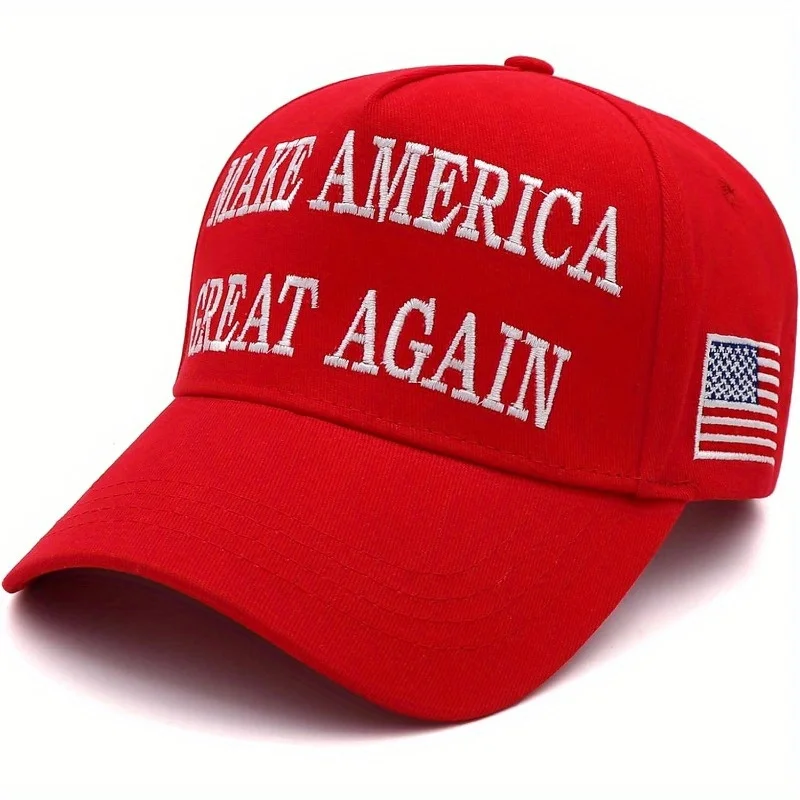 Baseball Cap Baseball Caps 1pc Make America Great Again Hat Take America Back Hat with USA Flag Embroidery Adjustable Mesh Baseball Cap