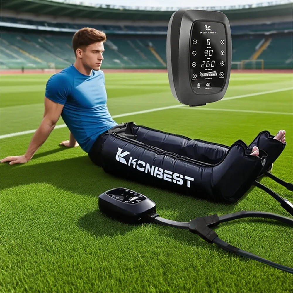 전문적인 순차적 스포츠 회복 시스템 공기 압축 부츠, 혈액 순환 개선, 프레소테라피 림프 배수