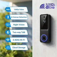 Wireless Video Doorbell Camera with Cloud Storage, Night Vision, Real-Time Alerts for Home Security - Image 5