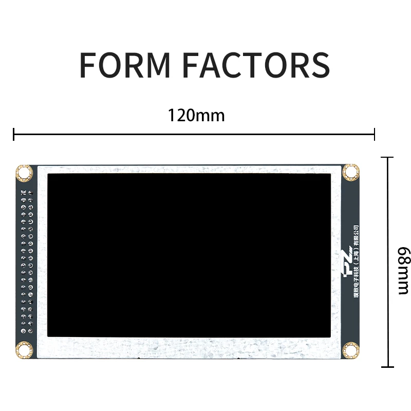 Puzhi LCD 430, 4.3 ġ TFT LCD ī޶ , FPGA ͽټ , 800 480 ػ RGB