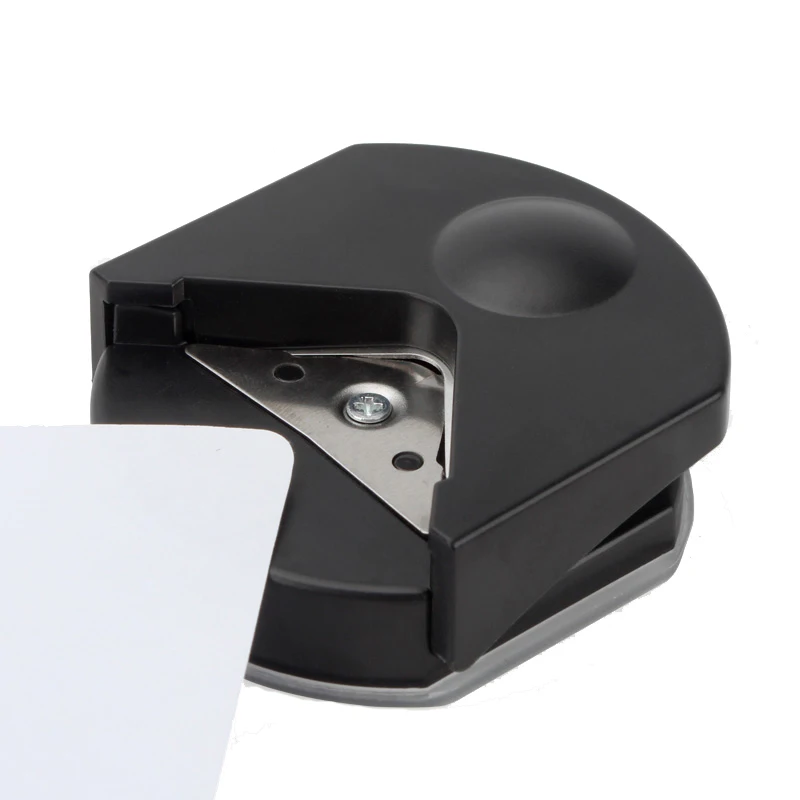 Mtfun R4 Corner Punch for Photo, Card, Paper; 4mm Corner Cutter Rounder Paper Punch; Small Rounded Cutting Tools, Black