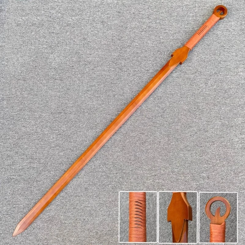 Special Price Two Handed Wooden Swords Chinese Long Swords Miao Dao