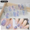 DIY Baking-free Nail Stickers Long-Lasting Solid Color Fresh Flowers Christmas Autumn Nail Strips Patch Slider Full Cover Decal 1