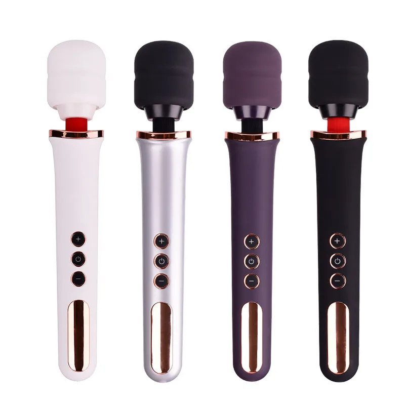Female Masturbator 10 Speeds Powerful Dildo Vibrator Av Massager Wand G Spot Clitoris Stimulator Nipple Teasing Adult Sex Toys 1