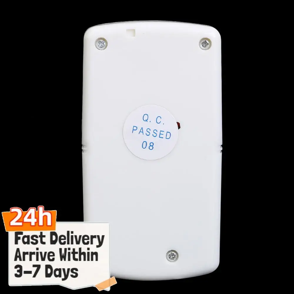 Vibration Alarm 120db Anti-Theft Alarm White Loud Door Window Alarm Wireless Burglar Alarm