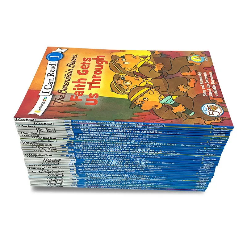 34pcs/set I Can Read Phonics Books The Berenstain Bears