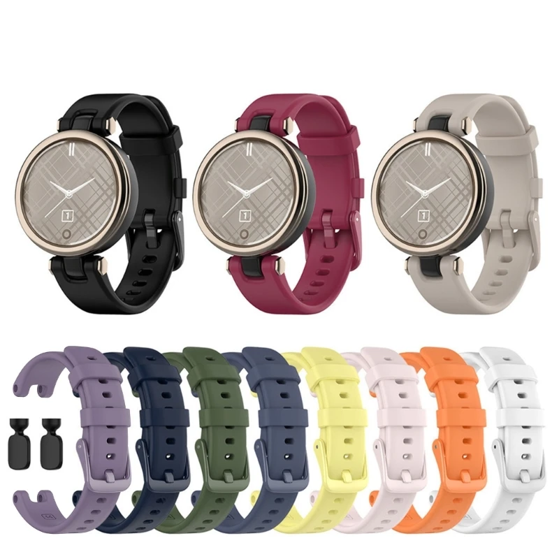 

Silicone Wristband Belt for Lily Sport Watch Soft Strap Loop Bracelet
