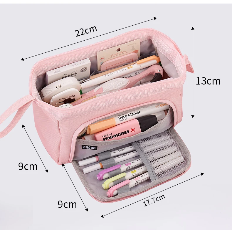 Cyflymder Multifunctional pencil case, large capacity, advanced