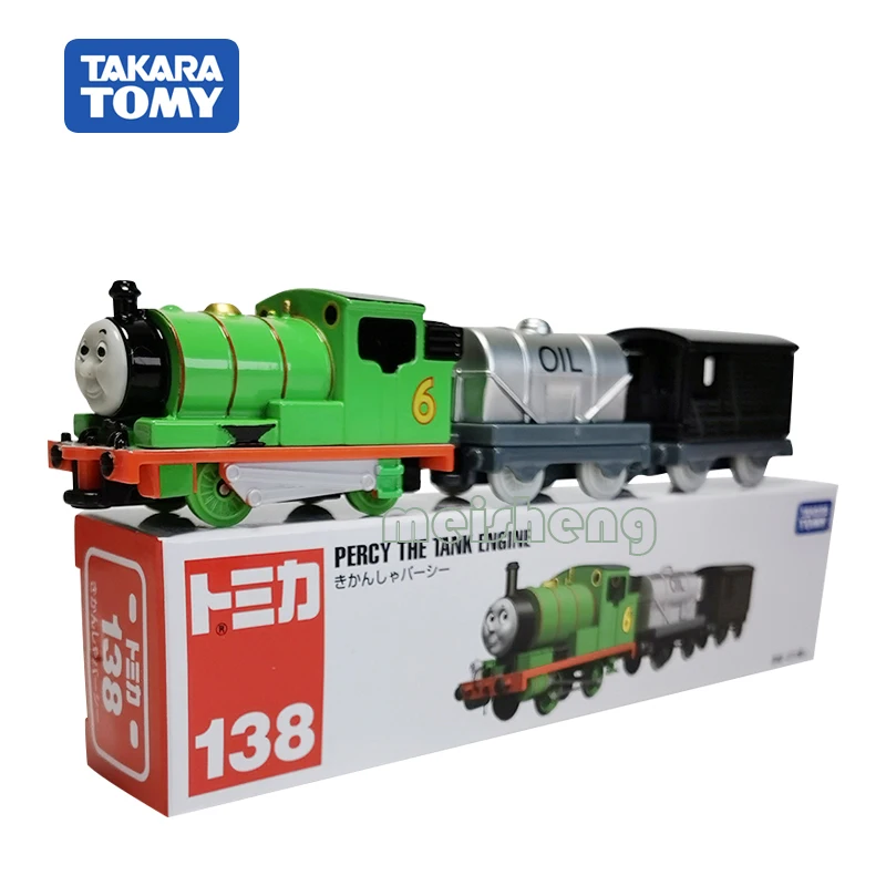 TAKARA TOMY TOMICA Percy The Tank Engine 138 Alloy Diecast Metal Car Model Vehicle Toys Gifts Collect Ornaments