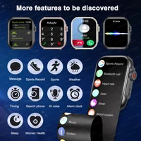 Pour montre IOS Ultra 2 SE hommes femmes Bracelet intelligent 1000mAh batterie GPS AMOLED affichage Bluetooth appel Sport étanche montre intelligente 2