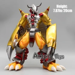 Anime Digimon Collectible PVC Action Figures - War Greymon and Garurumon Duo (A)