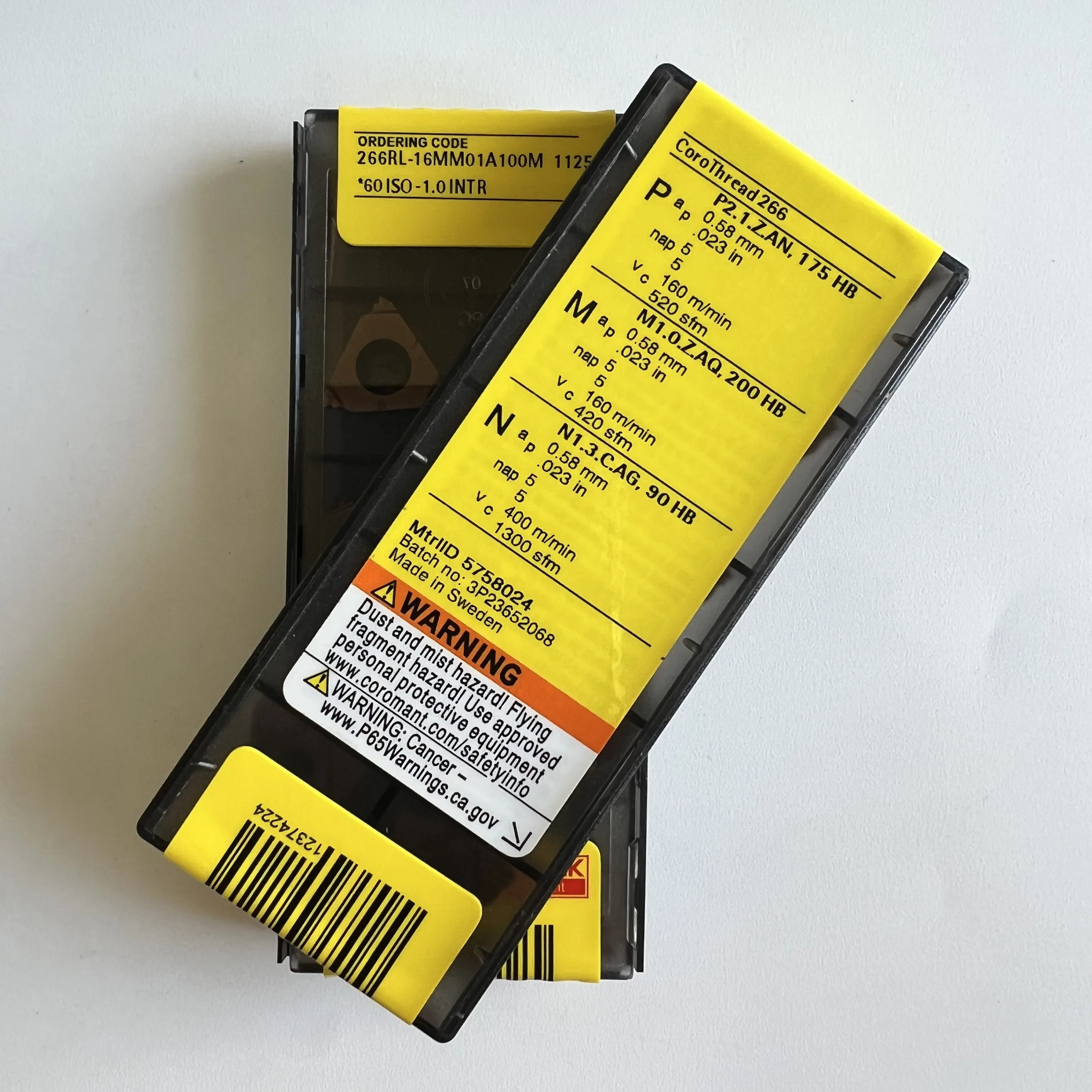 Original CNC blade 266RL-16MM01A100M 1125