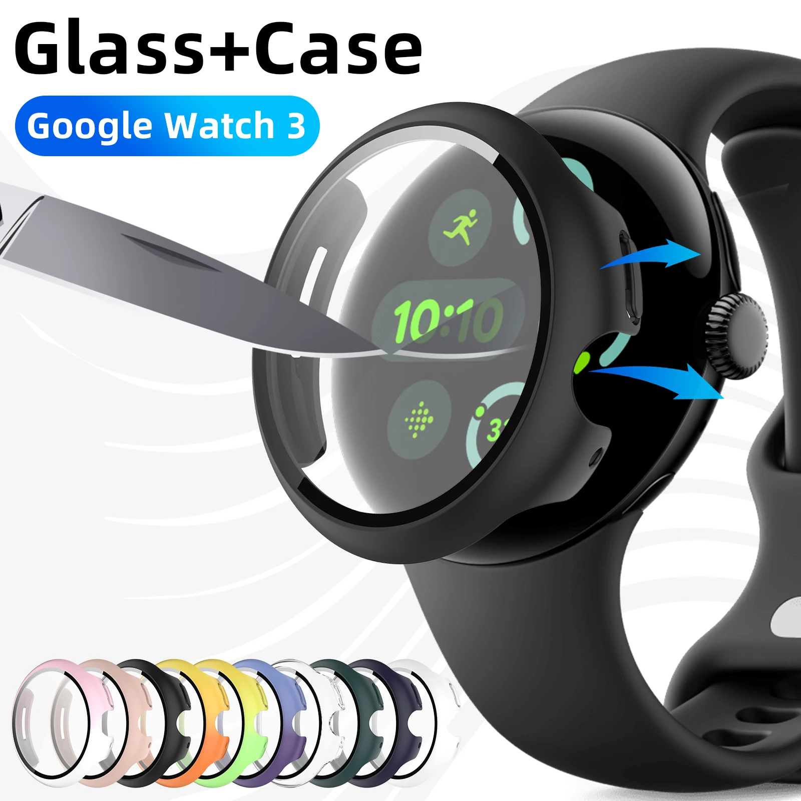 All-Around Protective Bumper Case with Screen Protector
