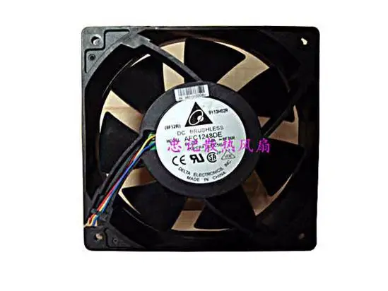 

4-проводной вентилятор охлаждения сервера Delta Electronics AFC1248DE 8F76R DC 48 в 120 A 120x38 мм