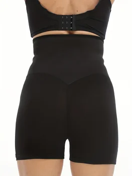 Sauna Sweat Shapewear Shorts Pants Thigh Workout Suit Waist Trainer Weight Loss Sweatsuit Exercise Fitness Women 2