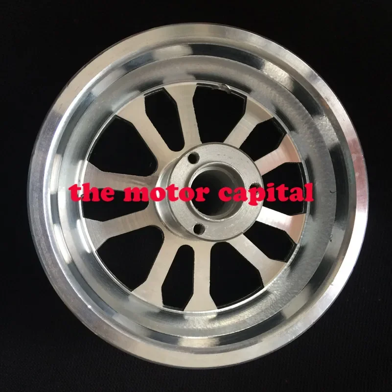 6.5 inch rim Front/rear Wheel Rim 90/65-6.5 Tubeless Aluminium Front Hub fit Scooter with Axle Parts