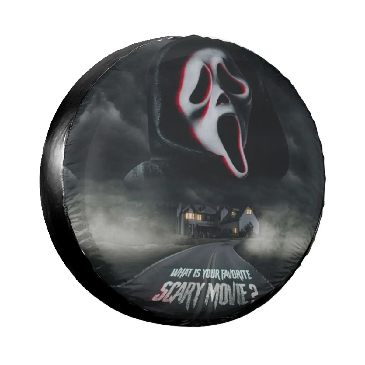 Killer Scream Spare Tire Cover Bag Pouch for Mitsubishi Pajero Halloween  Horror Movie Ghost Car Wheel Covers AliExpress