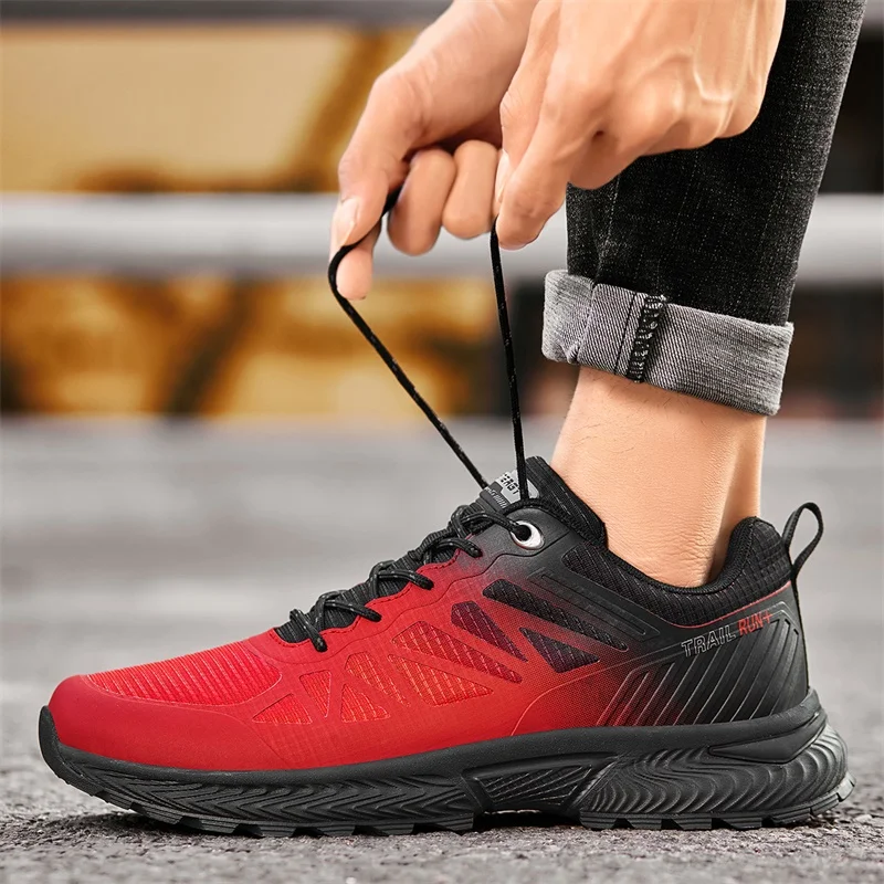 Description Picture 5 of itemMen's Sports Shoes Non Slip Breathable High-quality Outdoor Running Shoes Mesh Comfortable Promotion Casual Shoes for Men