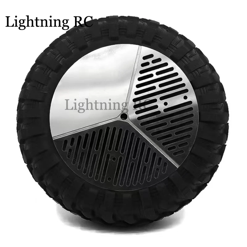 Copriruota Di Scorta In Acciaio Inossidabile Copriruota Per Veicolo Cingolato 1 / 10 Rc Trx-4 Trx 4 Defenders