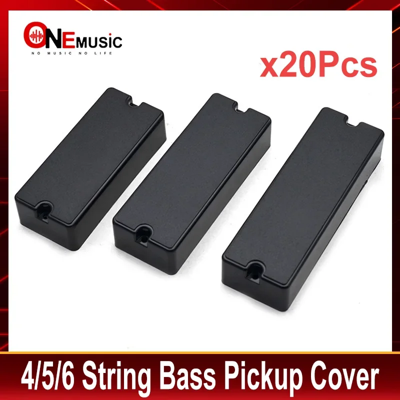 20Pcs Sealed Closed Type Humbucker Pickup Cover for 4/5/6