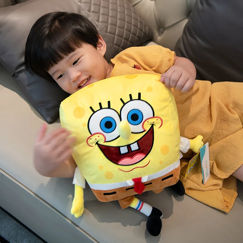  Soft SpongeBob Patrick Star Plush Toy Stuffed Anime Gary Eugene H. Krabs Plushies Cute Doll Cuddly Pillow Peluches Gifts