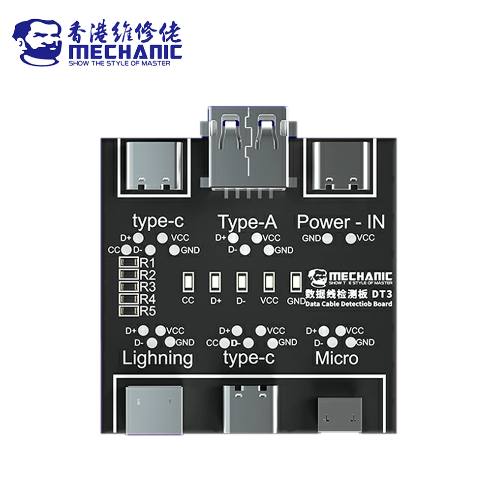 MECHANIC DT3 USB ̺ ׽,  ̺ ׽Ʈ PCB ,  ȵ̵ USB CŸ ¥ ̺,    