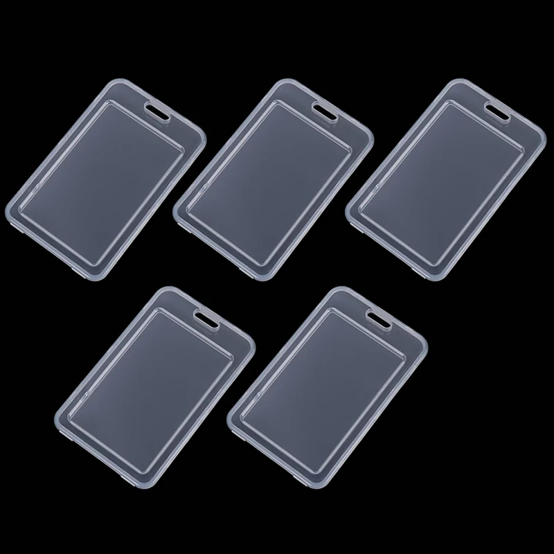 Waterproof Transparent Rigid Plastic Card Sleeve Protector