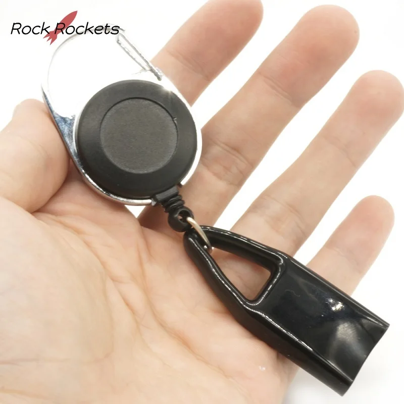 

R&R 10 Pieces Wholesale Universal Silicone Protective Cover with Retractable Keychain Avoid Lighter Losing Lighter Accessories