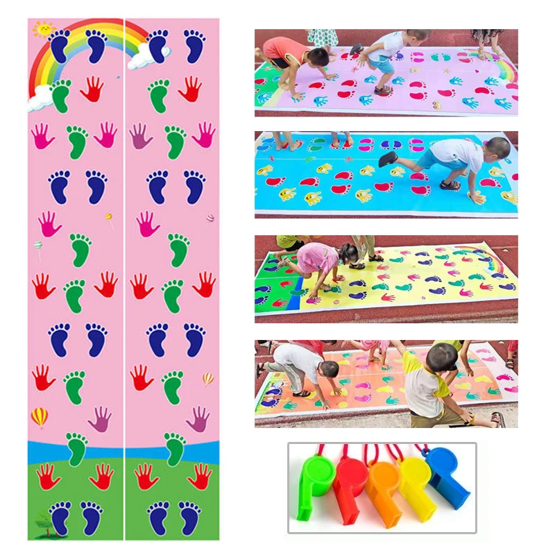 Hands and Feet Game Pad Team Expand Props Outdoor Training Group