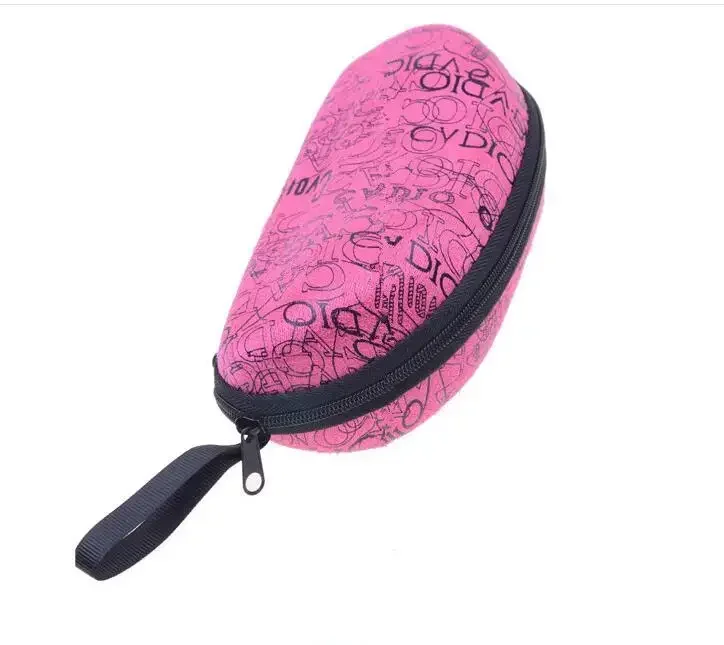 New Zipper Peanut Sunglasses Hard Case Eye Glasses Portable Protective Case Holder Contact Glasses Box Sunglasses Case