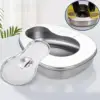 Elderly Bedpan Reusable Thickened Practical for Men Women Bed Bound Home Use 2
