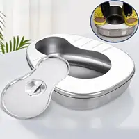 Elderly Bedpan Reusable Thickened Practical for Men Women Bed Bound Home Use 2