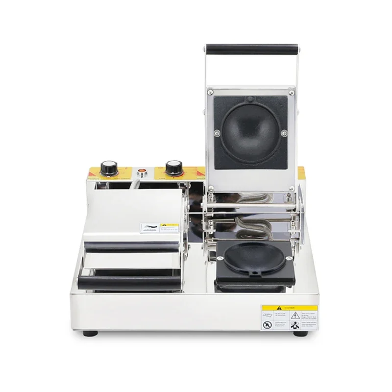 2 Moles Electric Ice Cream Sandwich Machine Hot Buger Krapfen Donut Warmer hamburger Iron Press Maker NP-104-2 3