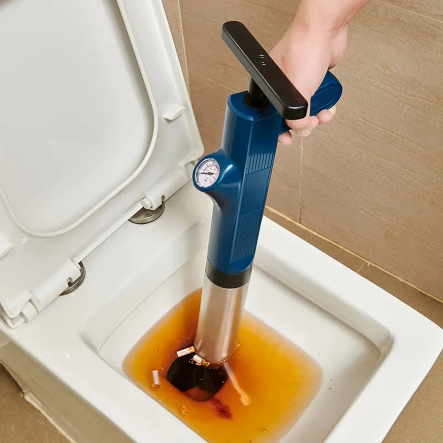 High Pressure Air Drain Blaster Pump for Clogged Pipes and Sinks