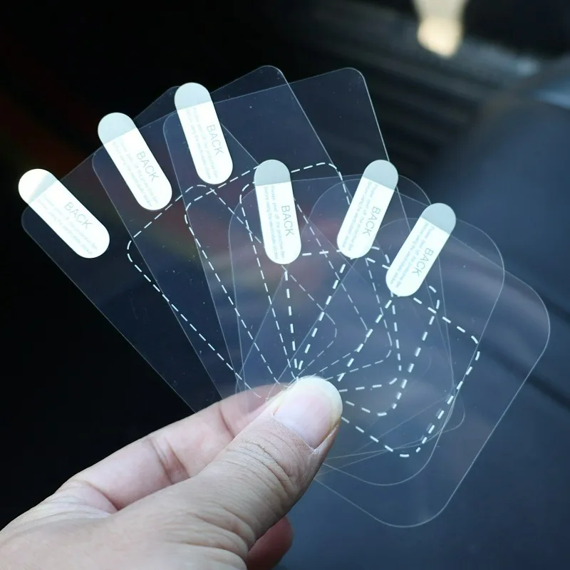 Static Sticker for Dash Cam ETC GPS Anti-Scratch Film No Residue Windshield Mount Protector Easy Installation Removal Decals