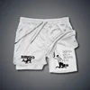 2024Berserk Men's Sports Shorts 2 in 1, Quick-drying Running Shorts, Gym and Fitness Training Double-layer Shorts for Men 3