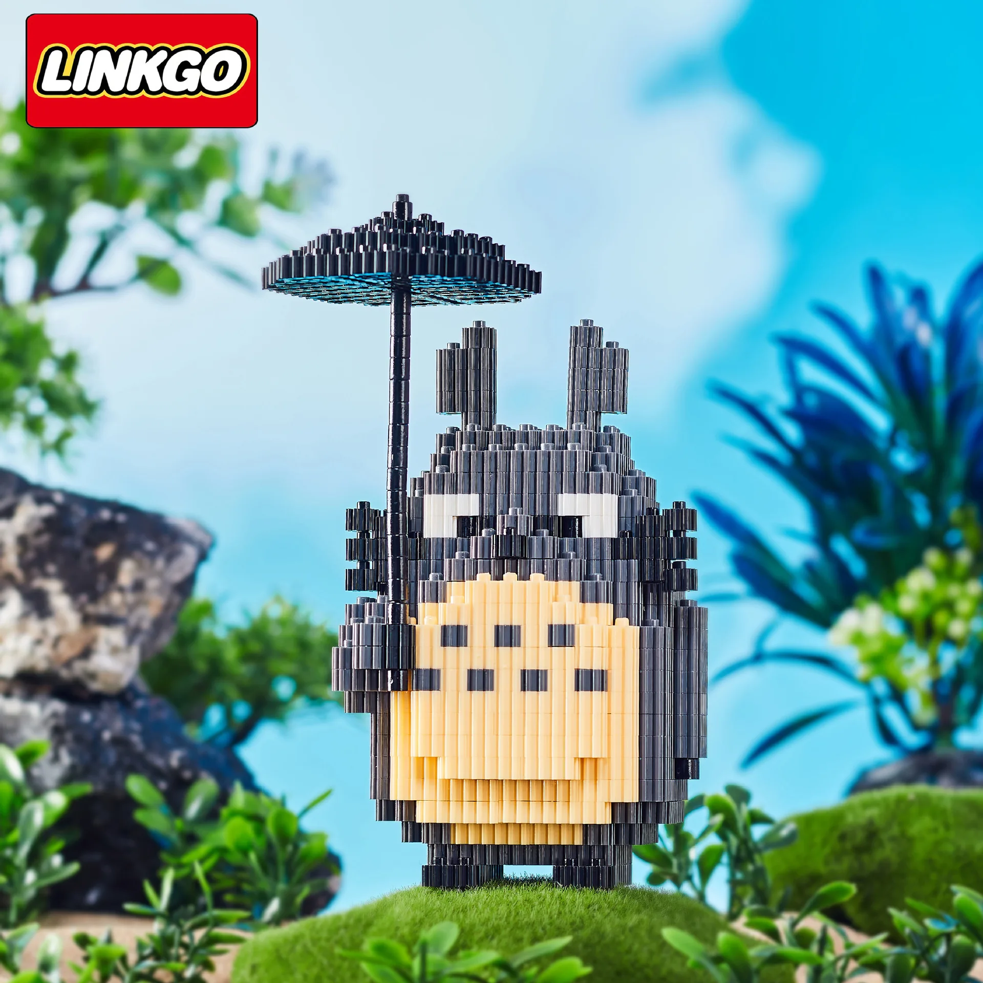 Linkgo Sanrio Micro Building Blocks SpongeBob Melody Cinnamoroll Mike Winnie The Pooh Mini Brick Figure Toy For Christmas 6