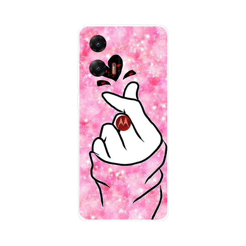 Soft Silicone Wolf and Marble Floral Phone Case Cover