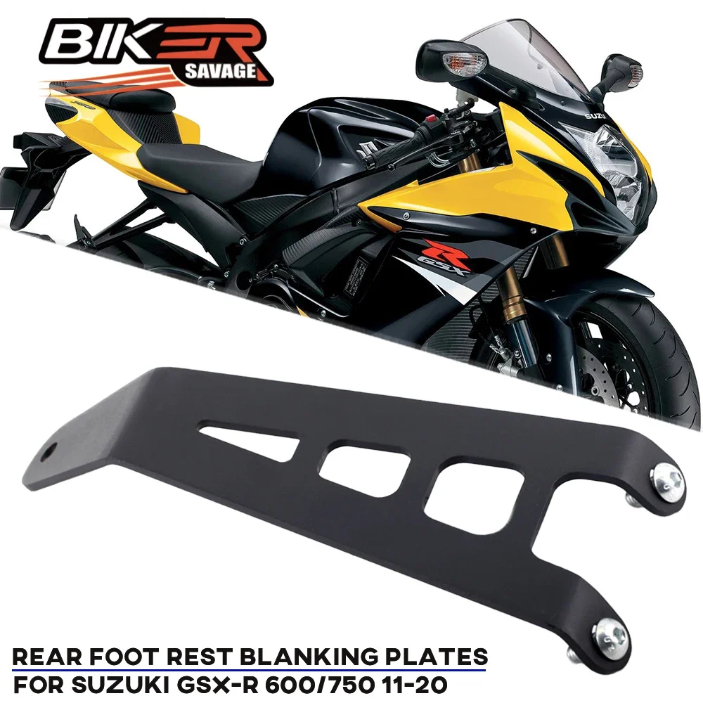 

Задняя подставка для ног с крючком для SUZUKI GSXR 600 750 2011-2020 GSX-R GSXR600 GSXR750 2019 аксессуары для мотоциклов заглушка