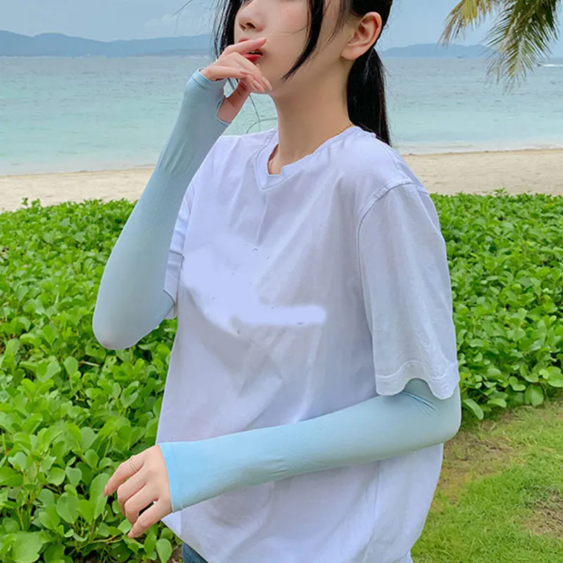 

Летние крутые велосипедные рукава солнцезащитные спортивные рукава с защитой от УФ-лучей спортивные рукава для фитнеса чехол унисекс для бега солнцезащитные рукава для льда