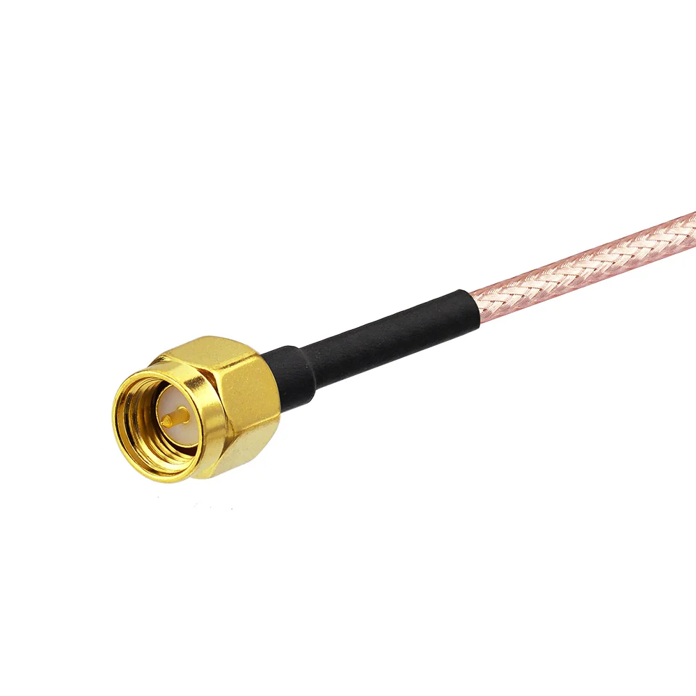 Right Angle SMA Male to Straight Patch Lead RG316 RF Cable