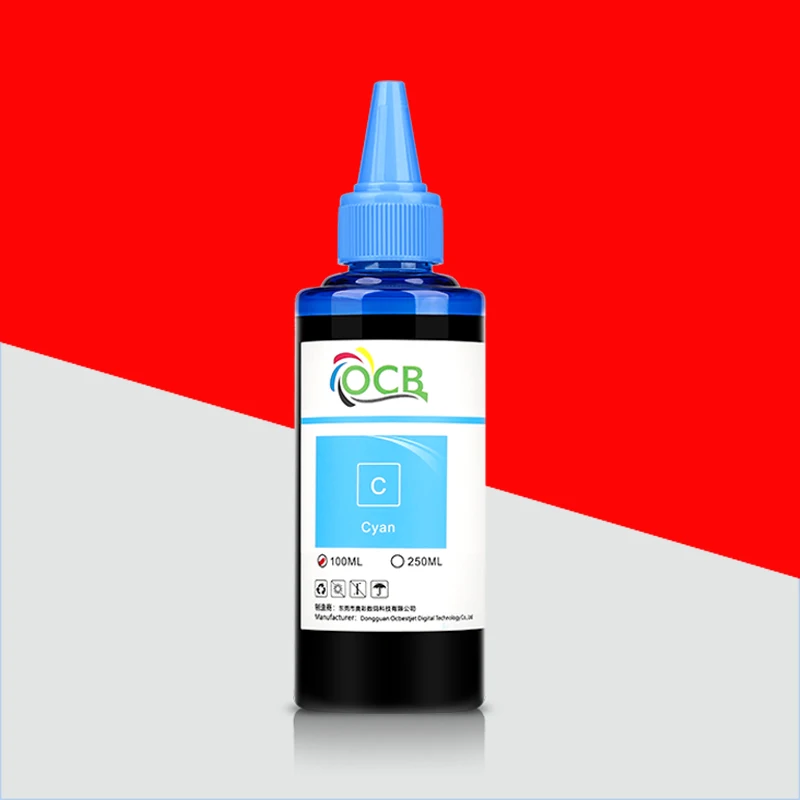 100ML Refill Dye ink HP 301 302 304 305 Xl Printer Ink Deskjet 2540 2050 2510 2620 2630 2632 5030 5020 3720 3730 Dye ink